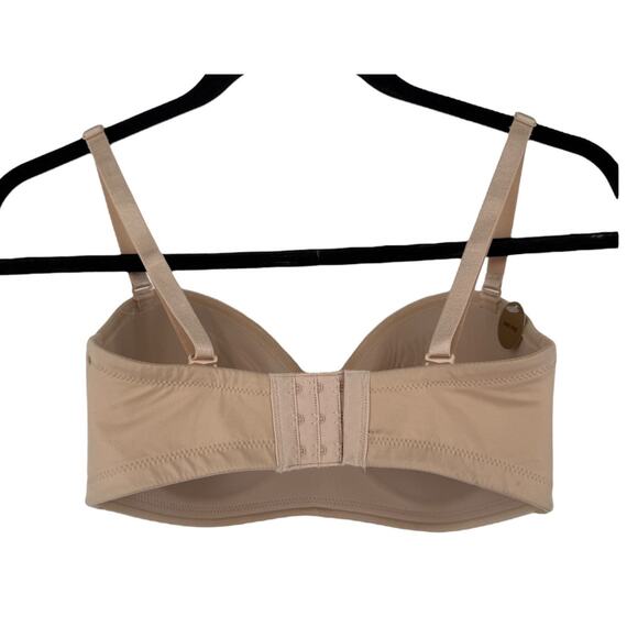 Wacoal 854372 Staying Power wire free strapless bra tan size 32DD 32E - Picture 4 of 7